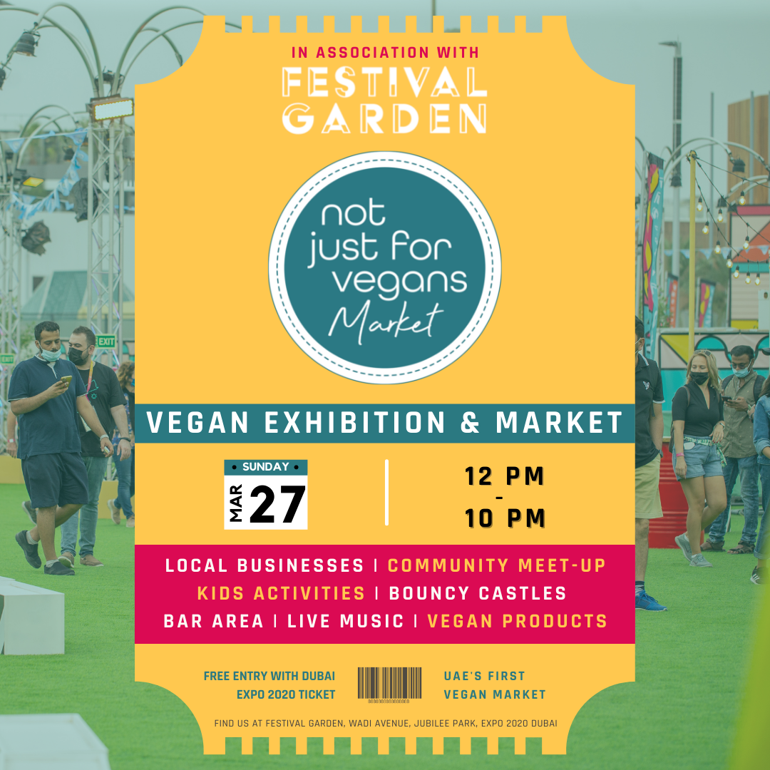 Not Just For Vegans Market EXPO 2020 MARCH 2022