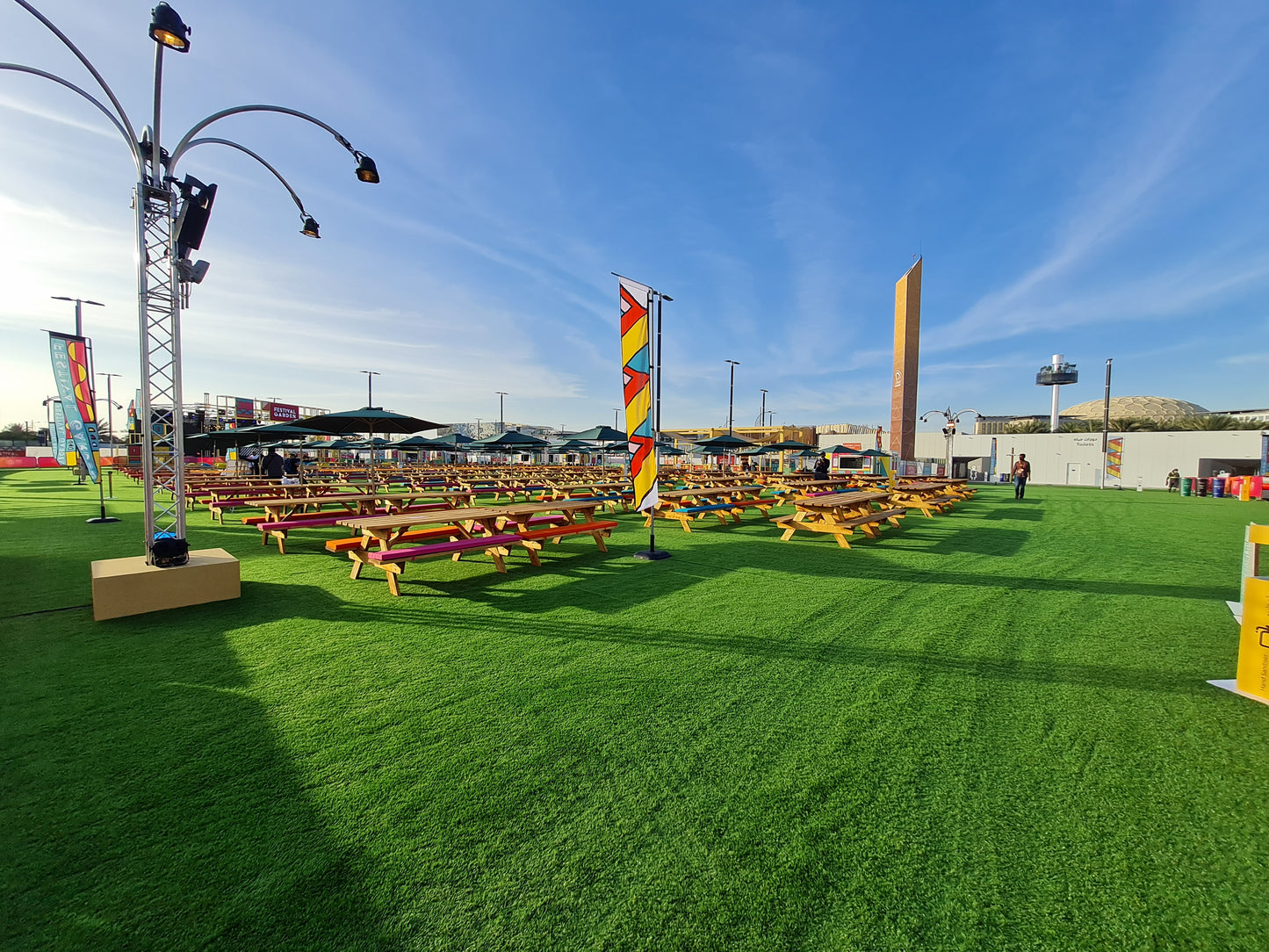 Not Just For Vegans Market at the Vegan Festival at Festival Garden EXPO 2020 site 