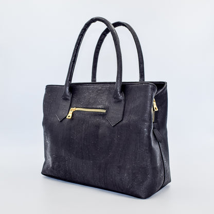 Eduarda Lux Cork Satchel