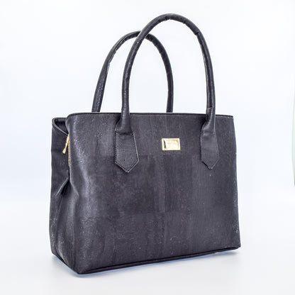 Eduarda Lux Cork Satchel