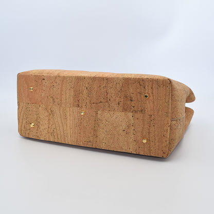 Eduarda Lux Cork Satchel