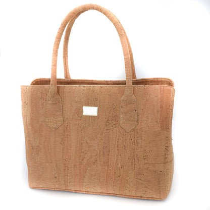 Eduarda Lux Cork Satchel