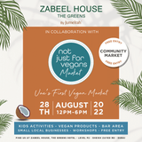 not just for vegans market at zabeel house in august